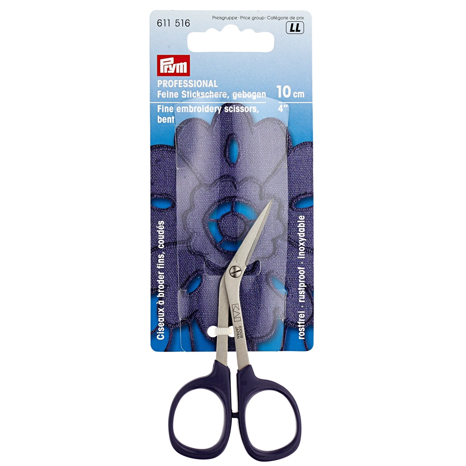 Prym böjd broderisax 10 cm