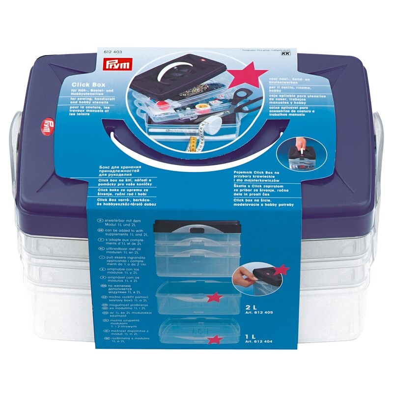 Prym multiclick storage box