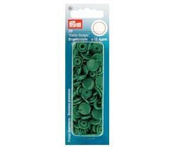 Prym Love nittryckknappar &quot;rund&quot; 12,4 mm - 30 st - grön
