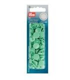 Prym Love nittryckknappar &quot;rund&quot; 12,4 mm - 30 st - mintgrön