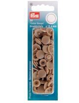 Prym Love nittryckknappar &quot;rund&quot; 12,4 mm - 30 st - champagne