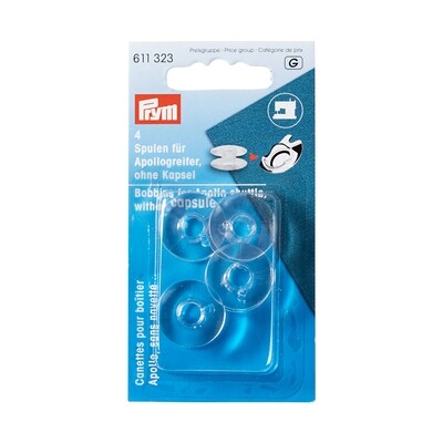 Prym Symaskinsspolar Apollofäste 20 x 10,5  MM - 4 ST.