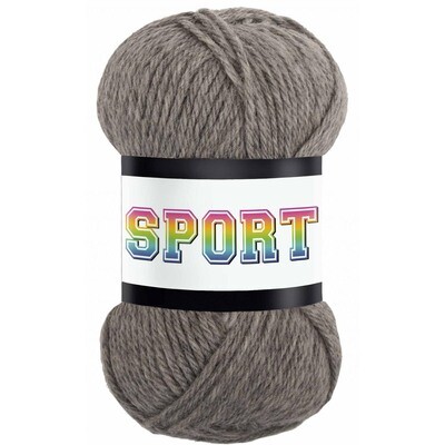 Falkgarn Sport, 100 gr - 1017 ljusgrå