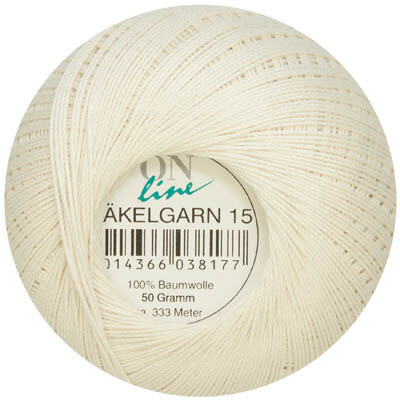 ONline - Virkgarn - nr 15 - Naturvit