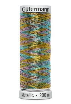 Gütermann Metallic 200 m - Flerfärgad nr 7024