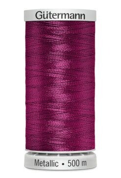 Gütermann Metallic 500 m enfärgad (16 färger)