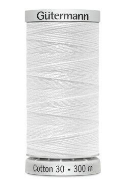 Gütermann Cotton 30 - 300 m - Färg nr 1001