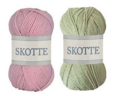 Falkgarn Skotte – colorful and durable acrylic yarn