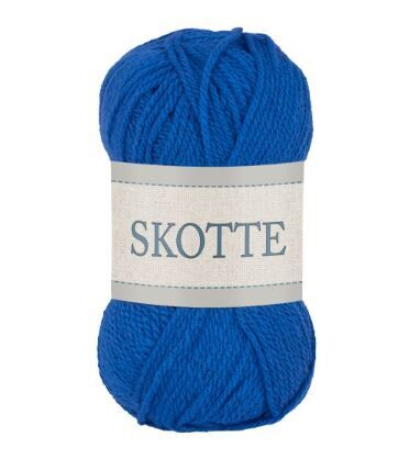 Falkgarn Skotte, 50 gr - 868 Blå
