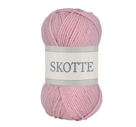 Falkgarn Skotte, 50 gr - 870 Puderrosa