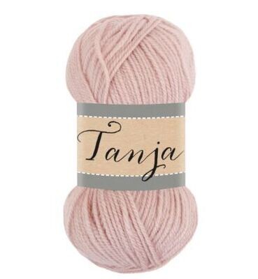 Falkgarn Tanja, 100 gr - 805 Ljus puderrosa