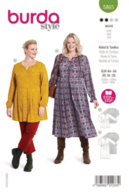 Burda 5865 - Klänning och Tunika