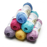 Falkgarn Emma – mercerised cotton yarn with beautiful shine