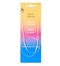Pony Classic Rundsticka 40 cm - 2,5 mm
