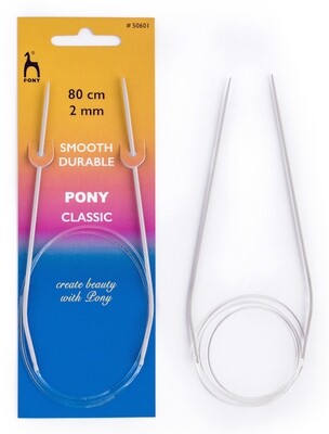 Pony Classic Rundsticka - 80 cm - 2 mm