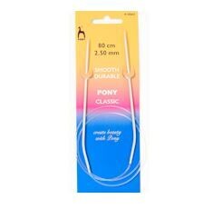 Pony Classic Rundsticka - 80 cm - 2,5 mm