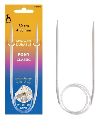 Pony Classic Rundsticka - 80 cm - 4,5 mm