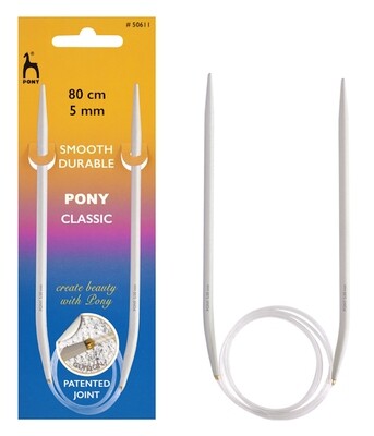 Pony Classic Rundsticka - 80 cm - 5 mm