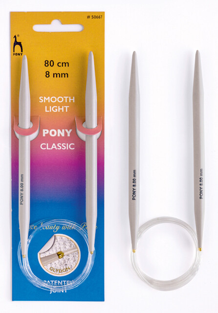 Pony Classic Rundsticka - 80 cm - 8 mm