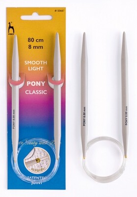 Pony Classic Rundsticka - 80 cm - 8 mm