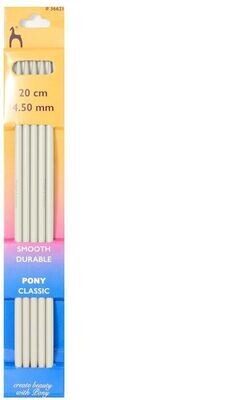 Pony strumpstickor 20 cm - 4,5 mm