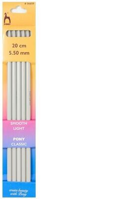 Pony strumpstickor 20 cm - 5,5 mm