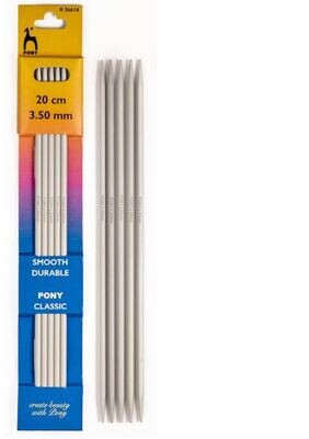 Pony strumpstickor 20 cm - 3,5 mm