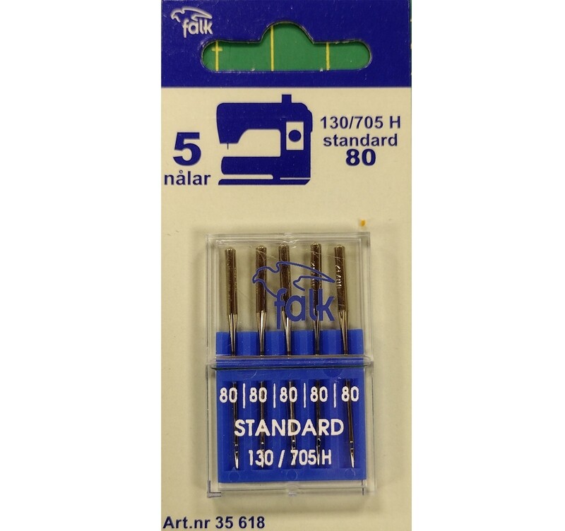 ​Falk Sewing Machine Needles Standard 80 – 5-Pack