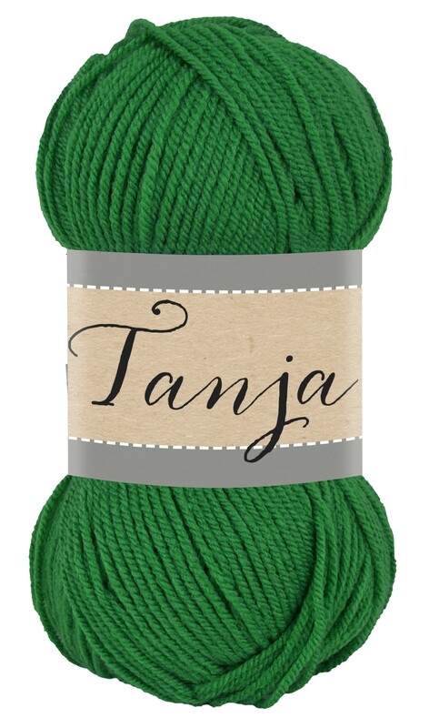 Falkgarn Tanja, 100 gr - 824 Jadegrön