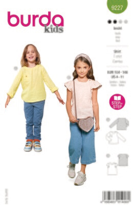 Burda 9227 - Blus