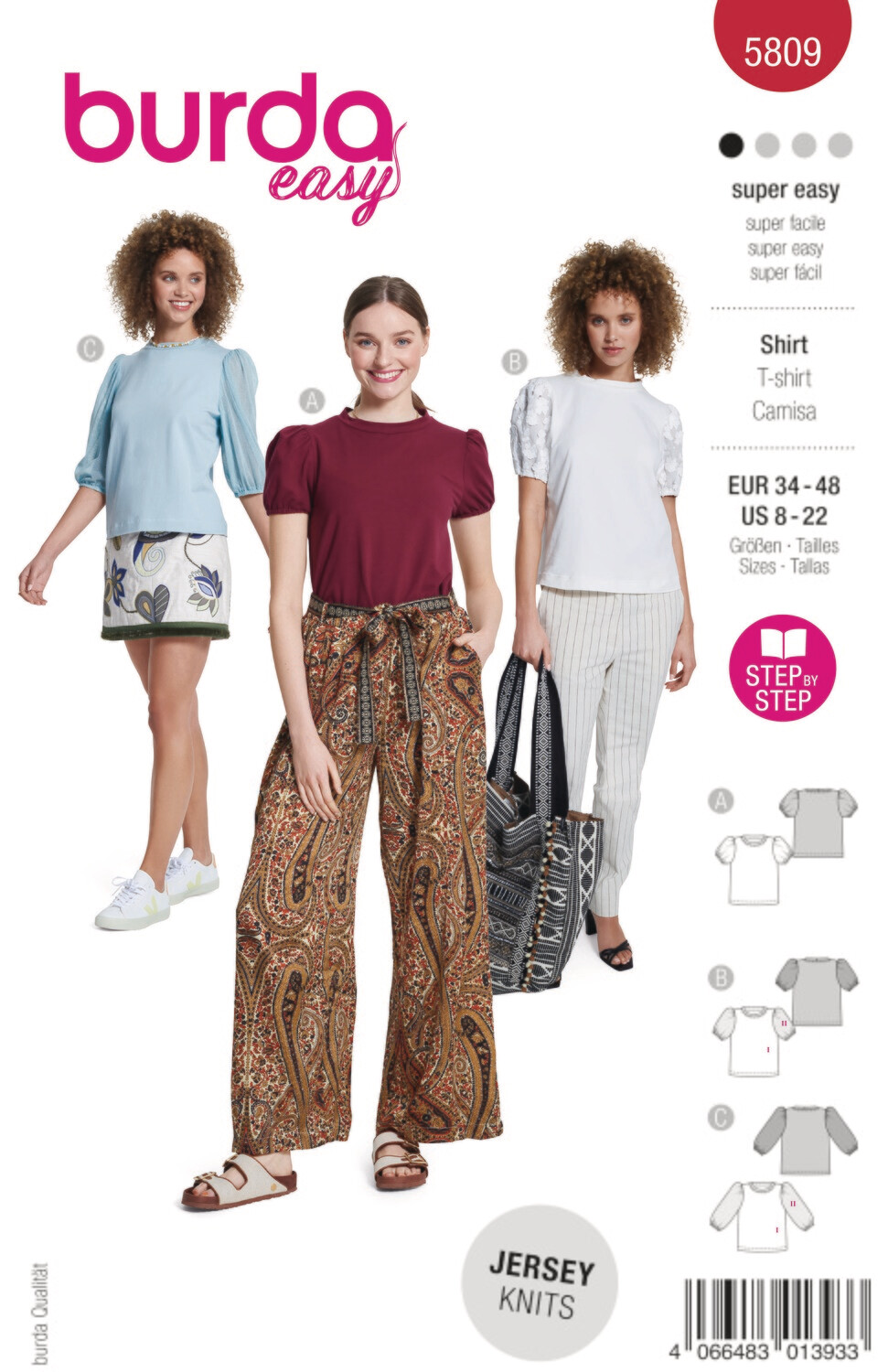 Burda 5809 - T-Shirt