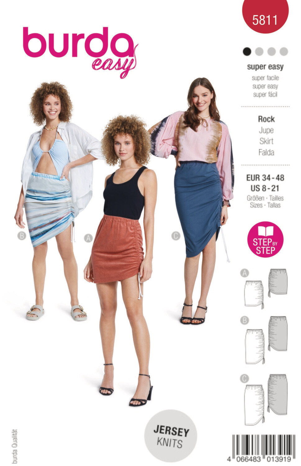 Burda 5811 - Kjol