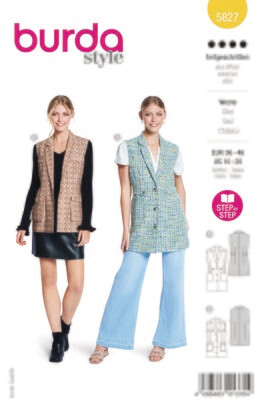 Burda 5827 - Klänning
