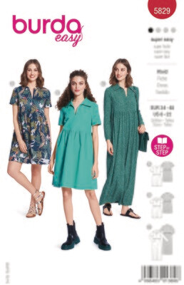 Burda 5829 - Klänning