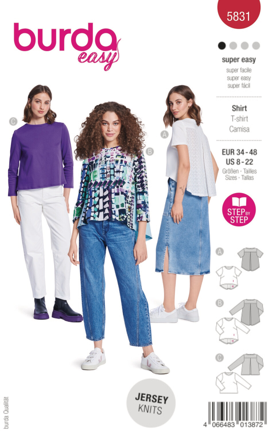 Burda 5831 - T-shirt