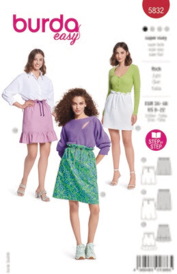 Burda 5832 - Kjol