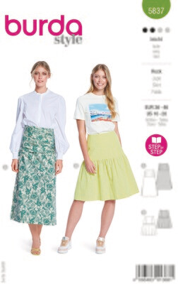 Burda 5837 - Kjol