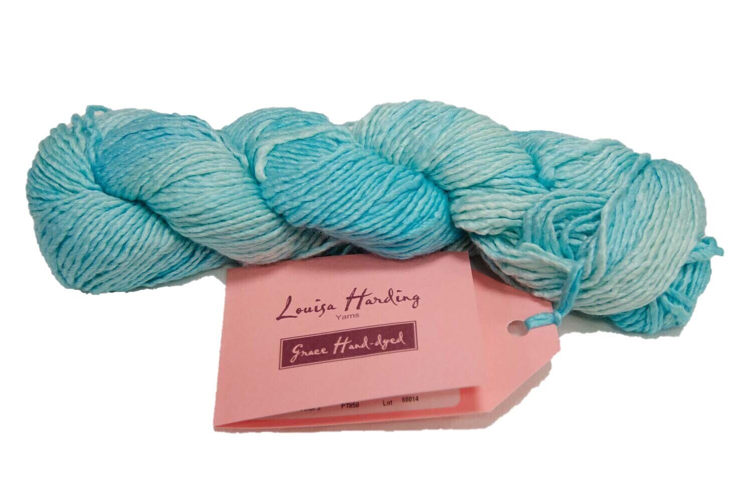 Louisa Harding - Grace handdyed garn - nr 3 - turkos