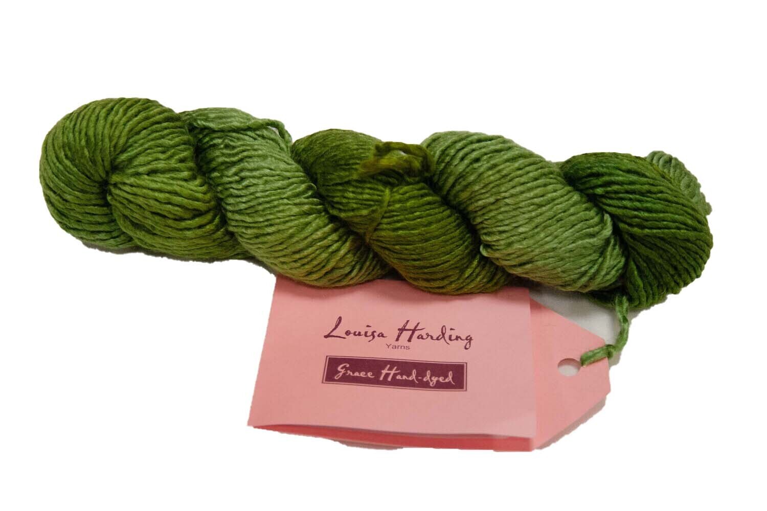 Louisa Harding - Grace handdyed garn - nr 7 - grön
