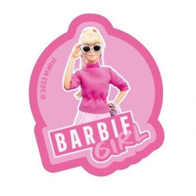 Tygmärke Barbie ca 50 * 70 mm
