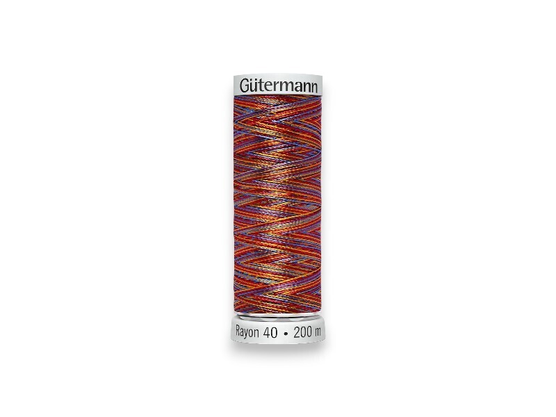 Gütermann - Rayon 40 - 200 m - flerfärgad - 2242