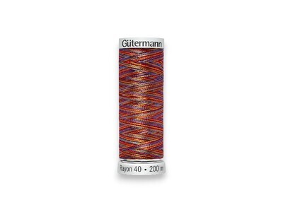 Gütermann - Rayon 40 - 200 m - flerfärgad - 2242