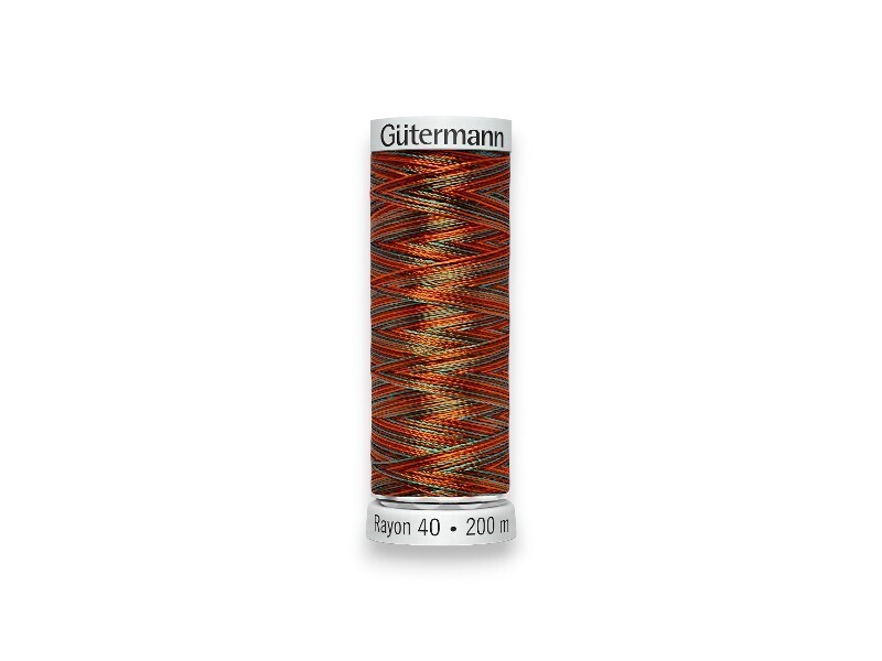 Gütermann - Rayon 40 - 200 m - flerfärgad - 2244