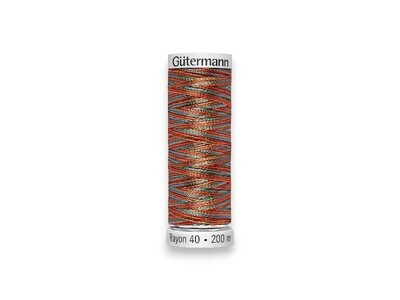 Gütermann - Rayon 40 - 200 m - flerfärgad - 2241