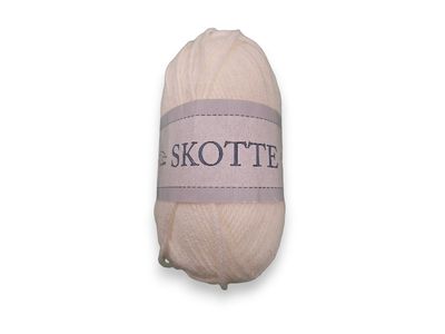 Falkgarn Skotte, 50 gr - P358 Naturvit