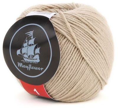 Mayflower Cotton 1 - Färg 147- Sand
