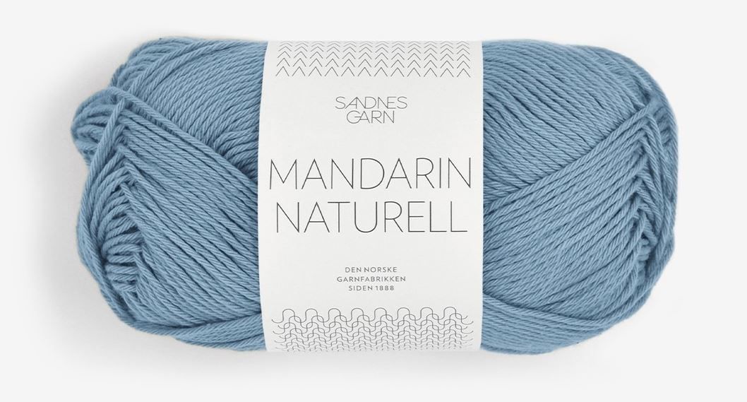 Sandnes Mandarin Naturell, 50 gr - 6705
