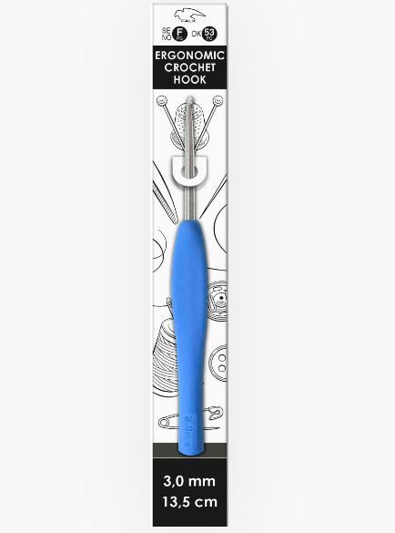 Falk crochet hook ergonomic - 3.0 mm