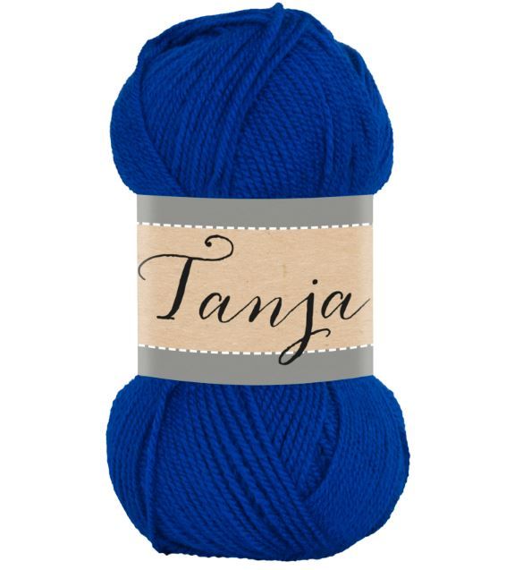 Falkgarn Tanja, 100 gr - 823 kornblå