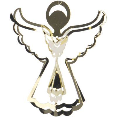 Angel Decoration - Istind Gold colored - 8cm